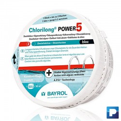 Chlorilong POWER5 Bloc à 0,65kg (Multibloc)