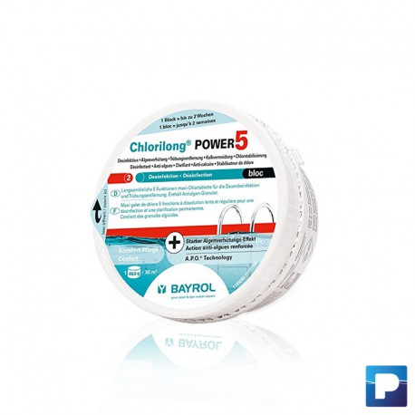 Chlorilong POWER5 Bloc à 0,34kg (Multibloc Mini)
